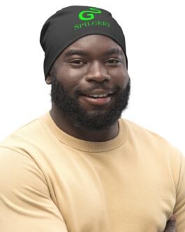 SPILGERY x SG Spilgery / Unisex Beanie x Green on Black
